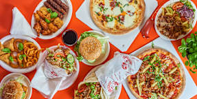 Real Food - Pizza Kebab Hamburger