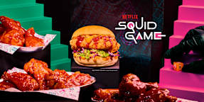 The Squid Game Menu - Korean Fried Chicken