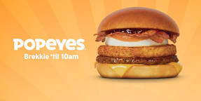 Popeyes Breakfast - Woolwich