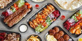 BBQ. WRAP. SALALD.