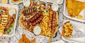 Green olive traditional fish and souvlaki bar
