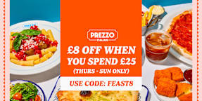 Prezzo Italian Pasta & Pizza- Northumberland Ave