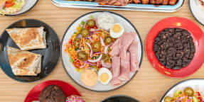 Mardi Gras Sandwich Bar