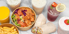 Wraps and frappes