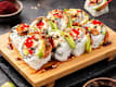 Inside Out Rolls und  Sushi - Frittiertes