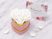 Preserved Roses and Flowers - White