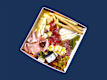 Cheese and charcuterie board selection flomaro