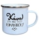 Enamelled mugs