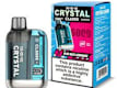 CRYSTAL CL6000  REFILLED KIT RECHARGEABLE VAPES AND POD 20MG/ML 🍇🍊🍋‍🟩🍍🍌🍒🍓🥝