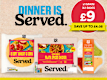 Dinner is Served - 29/07-18/08