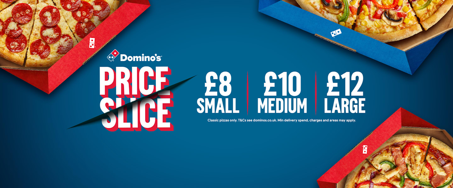 Just eat dominos near me shop