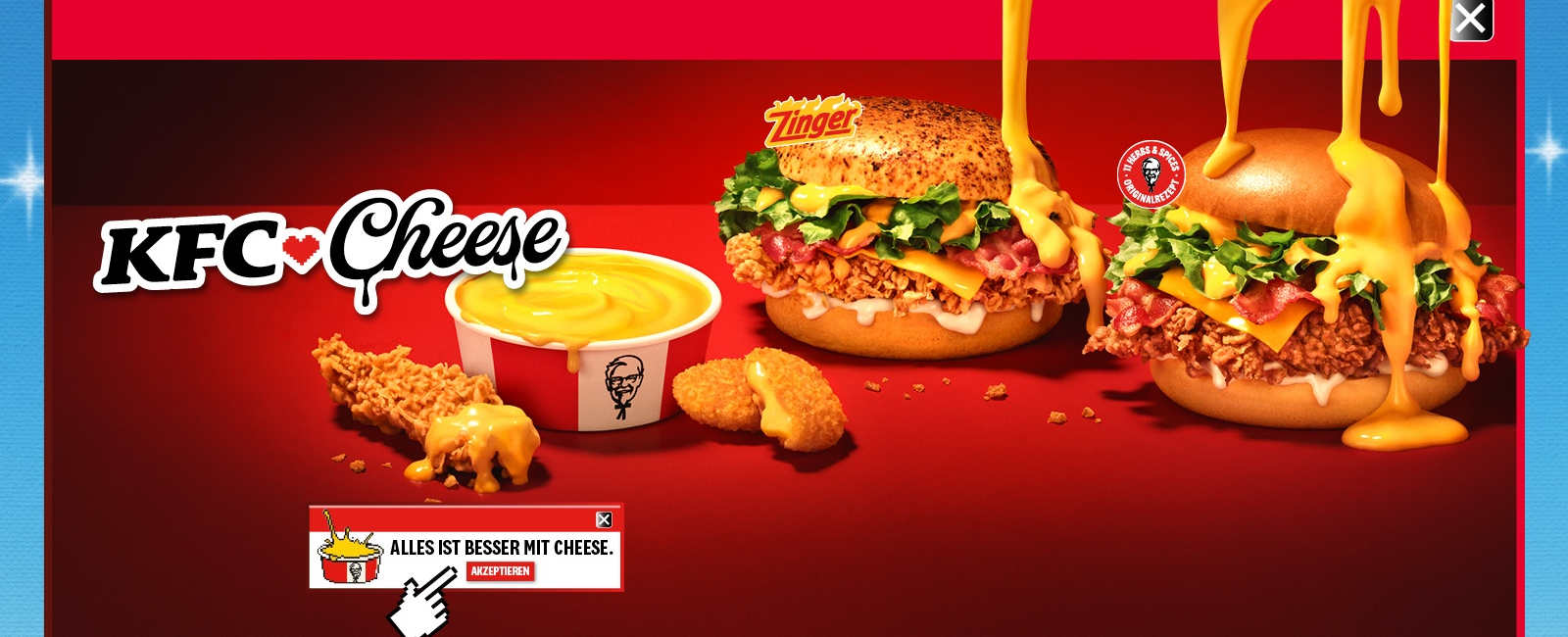 kfc cheese