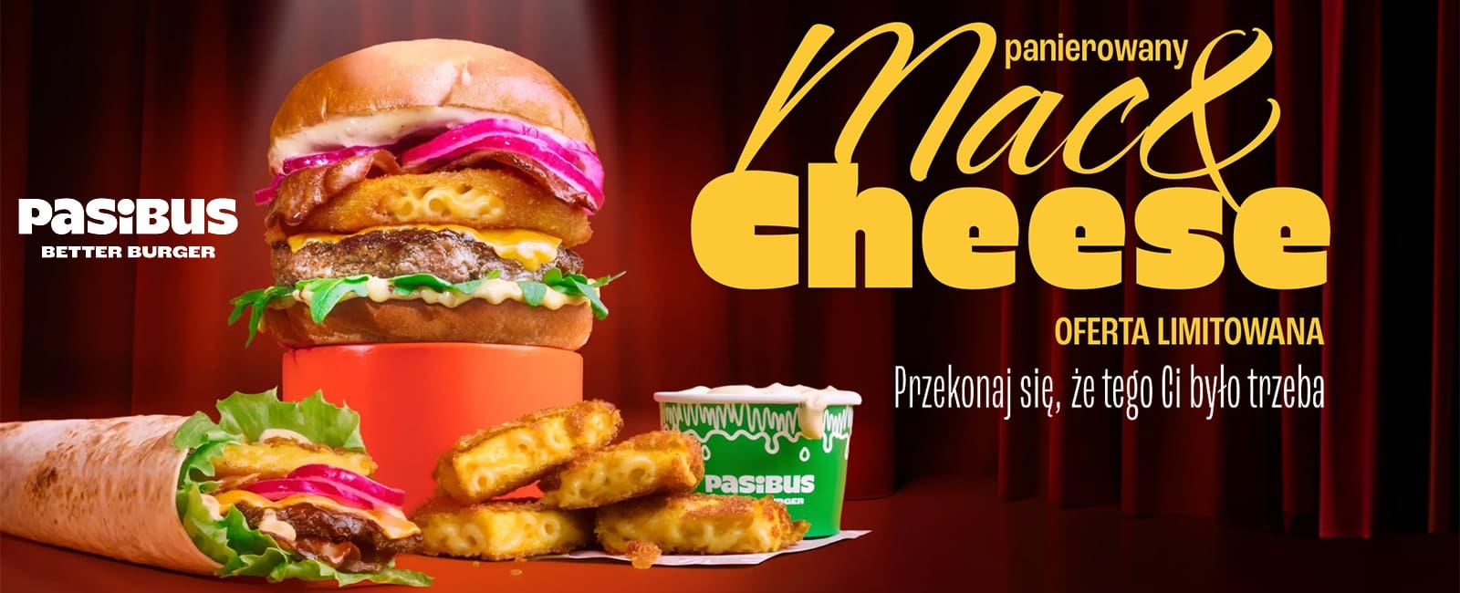 panierowany mac&cheese oferta limitowana przekonaj się że tego ci trzeba było