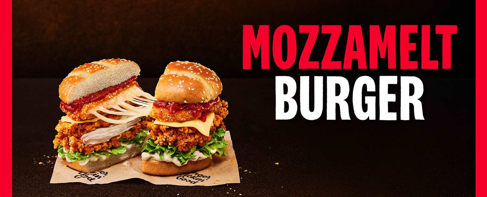 Mozzamelt Burger