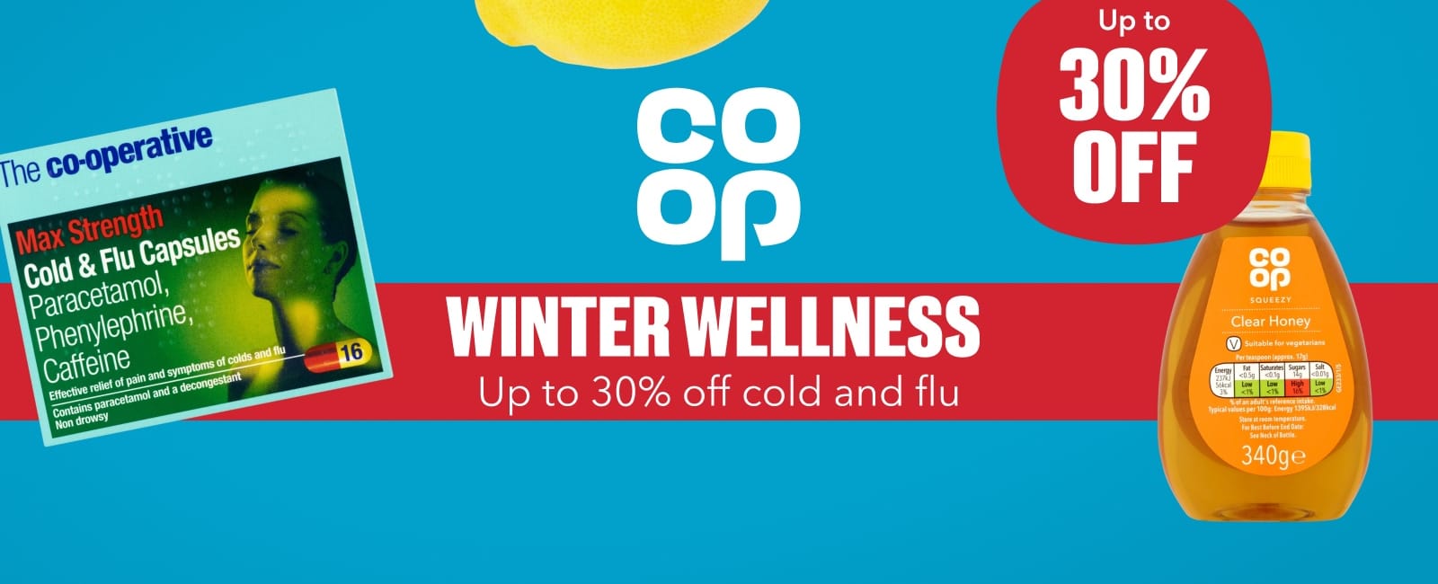 Up to 30% off Winter Wellness up to 30% off cold and flu