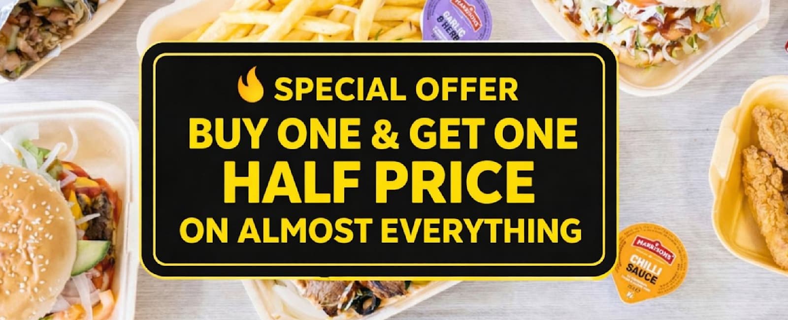 Special offer: BUY ONE AND GET ONE HALF PRICE ON ALMOST EVERYTHING