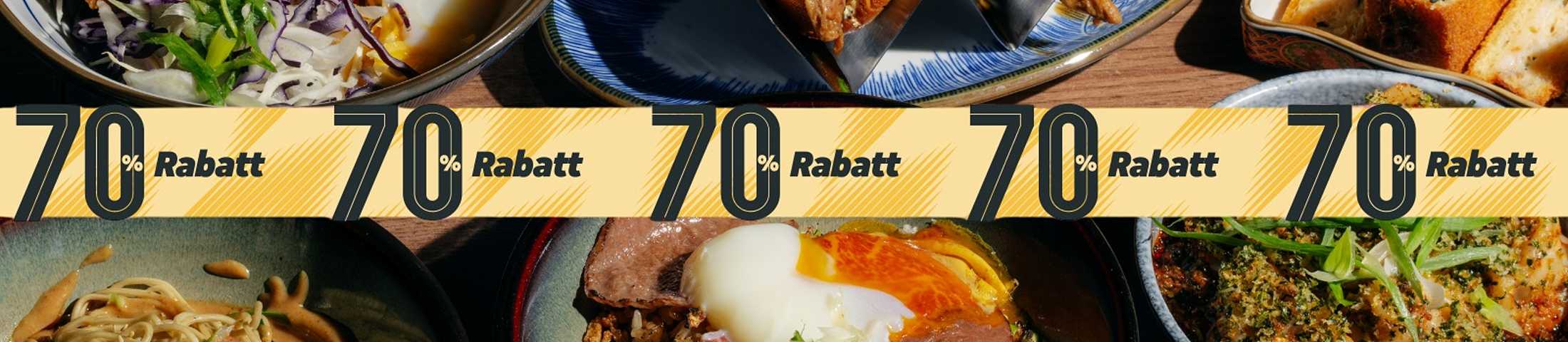 70% Rabatt