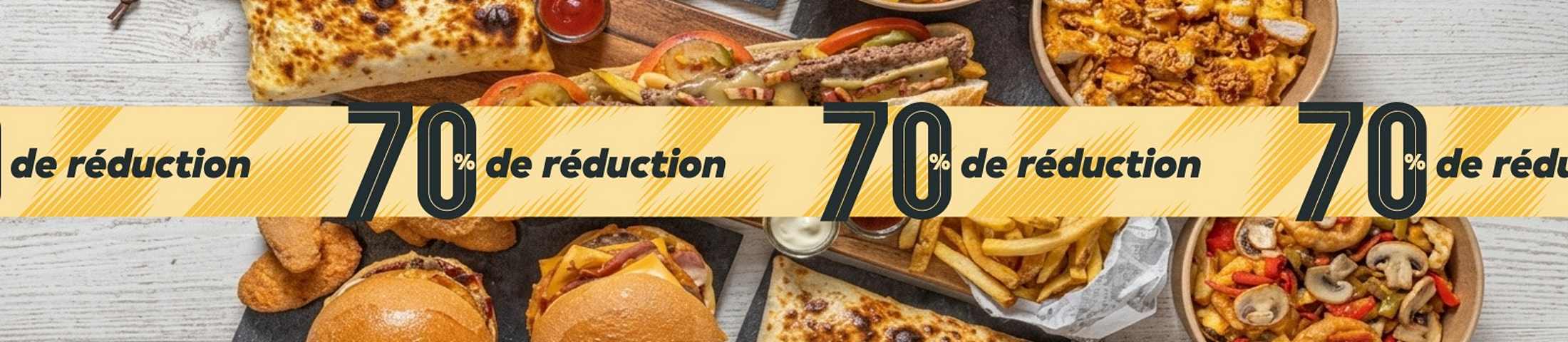 70% de réduction