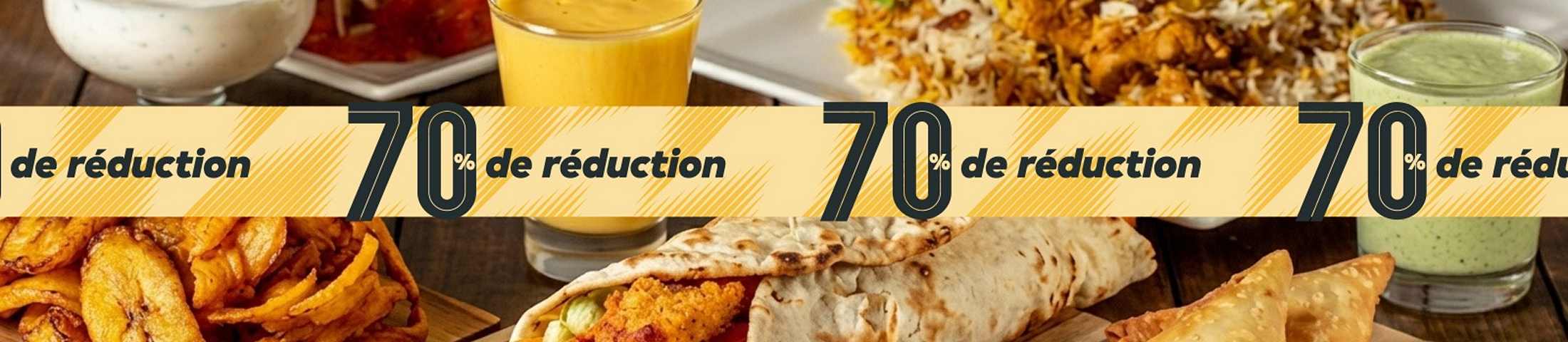70% de réduction