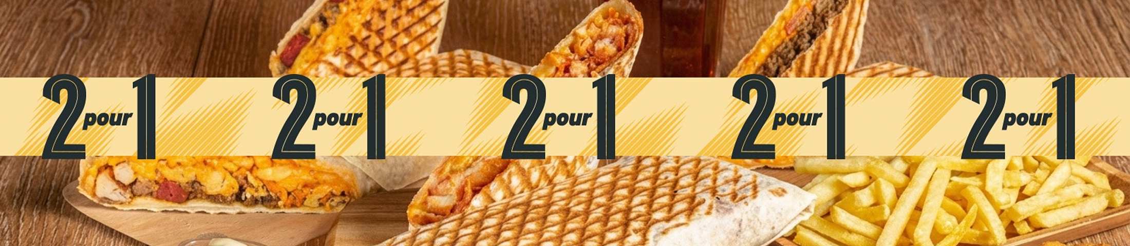 2 pour 1