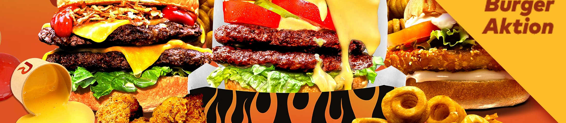 2 fur 1 Burger Aktion