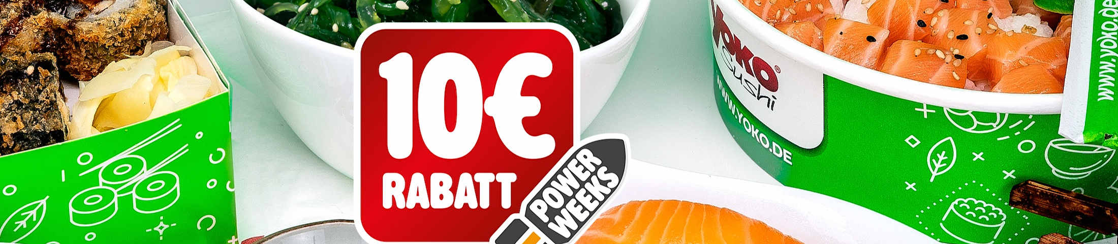 10€ RABATT POWER WEEKS