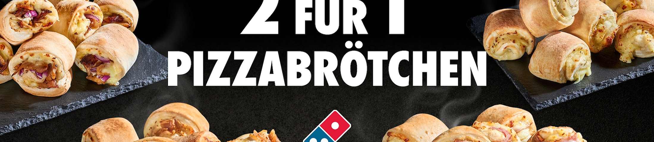 2 für 1 Pizzabrötchen