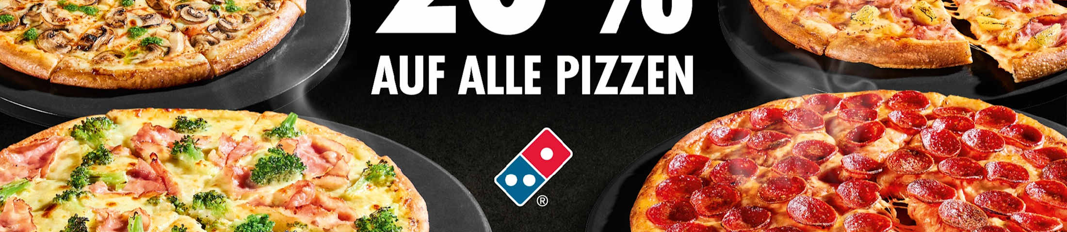 20% auf alle Pizzen