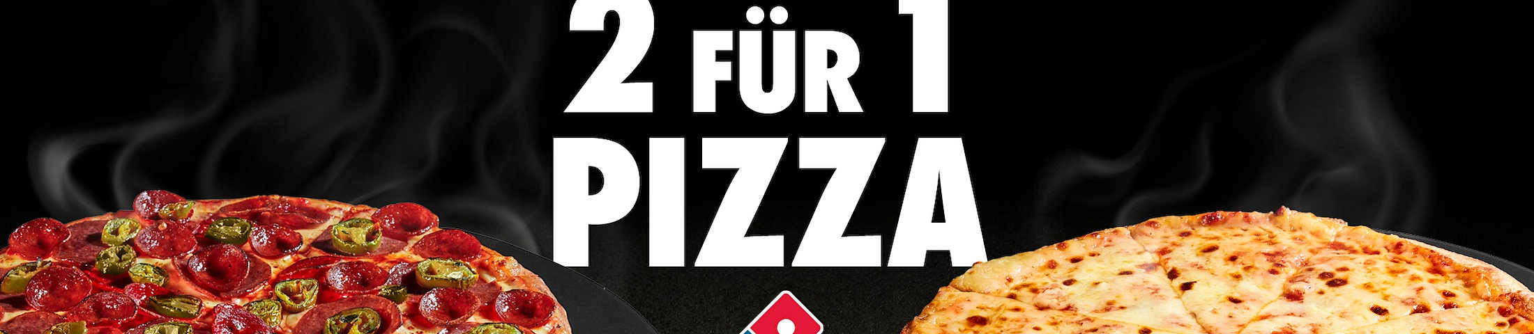 2 für 1 Pizza