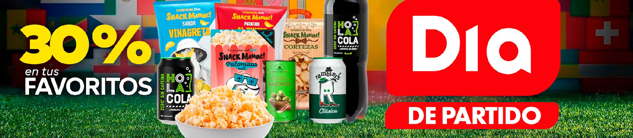30% en tus favoritos, Dia de partido