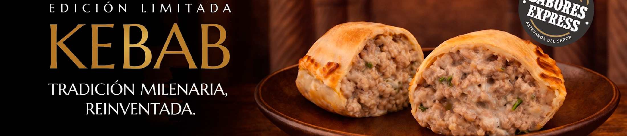 Nueva Edición Limitada Kebab. Tradición milenaria, reinventada. Sabores Express.