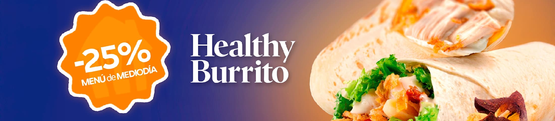Healthy Burrito 25%