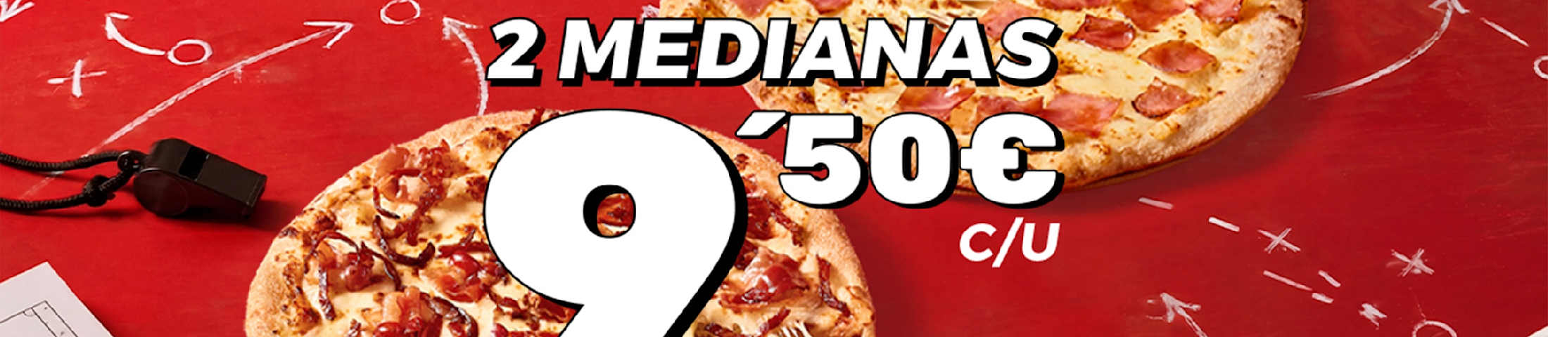 2 medianas 9,50€ c/u