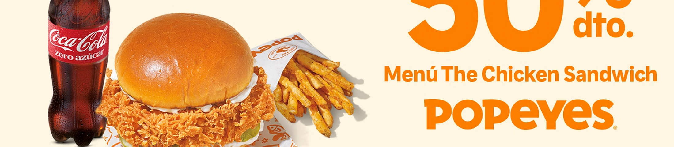 50% Menu The Chicken Sandwich