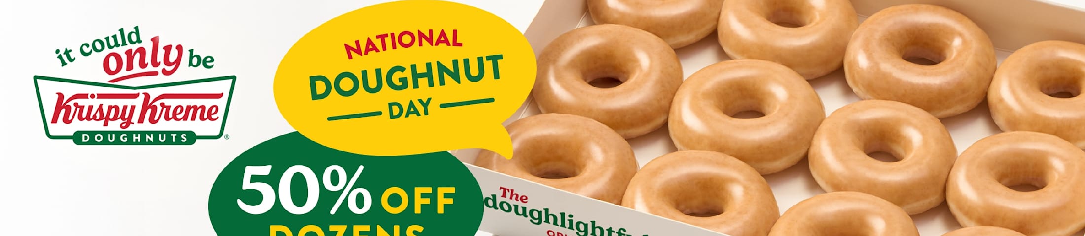 National Doughnut Day 50% off Dozens