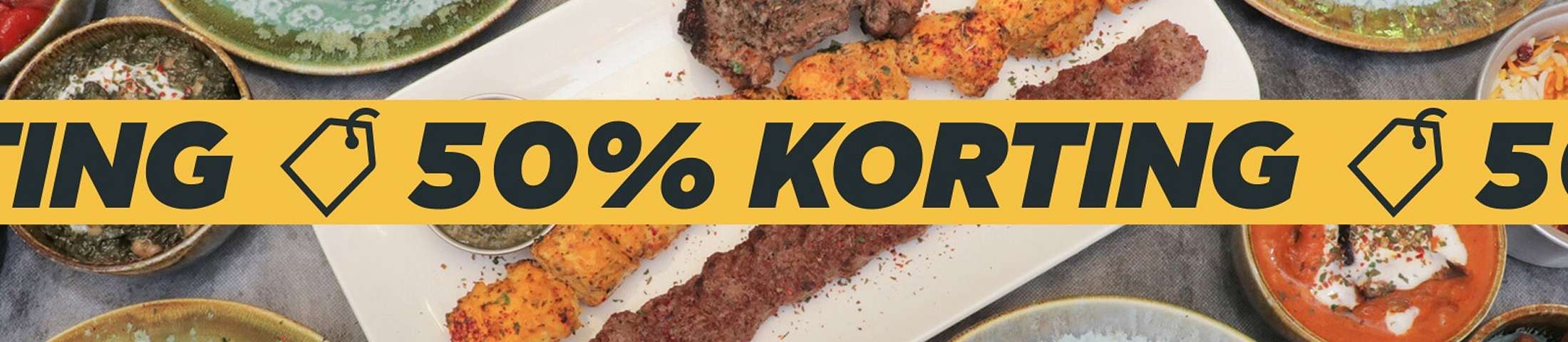 50% korting