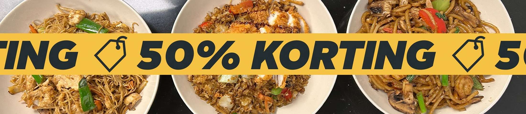 50% KORTING