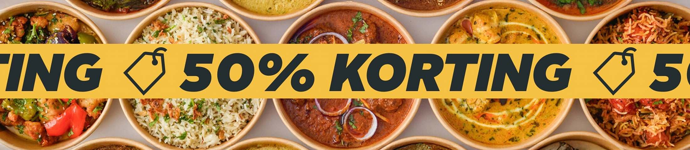 50% KORTING