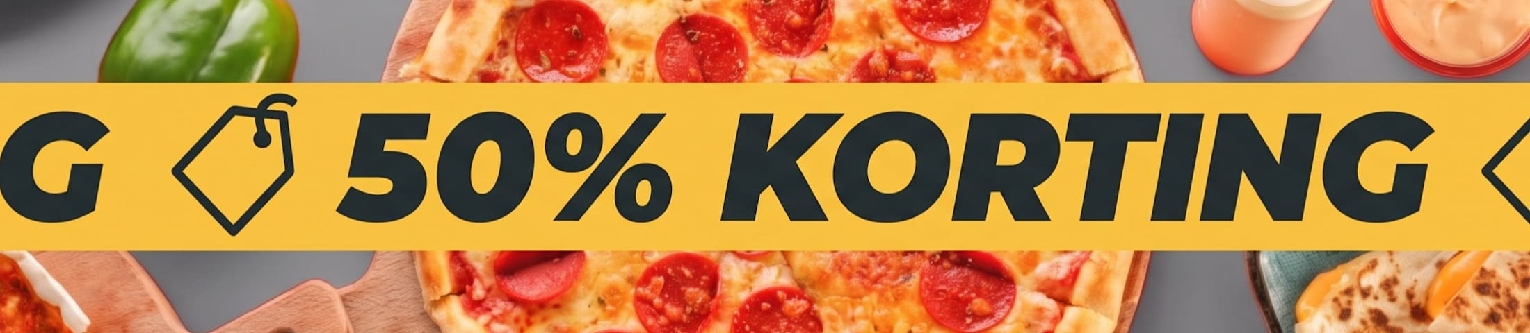 50% korting