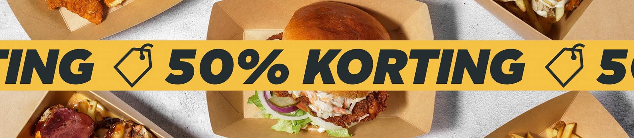 50% KORTING