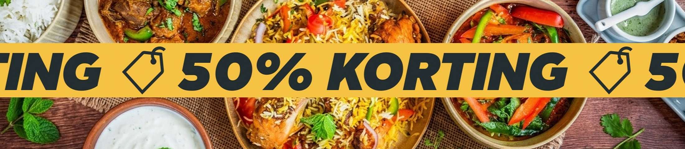 50% KORTING