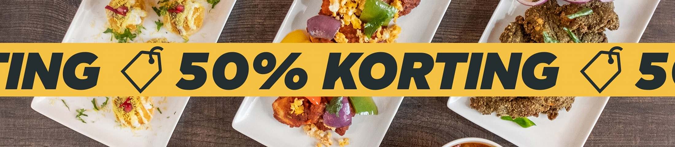 50% KORTING
