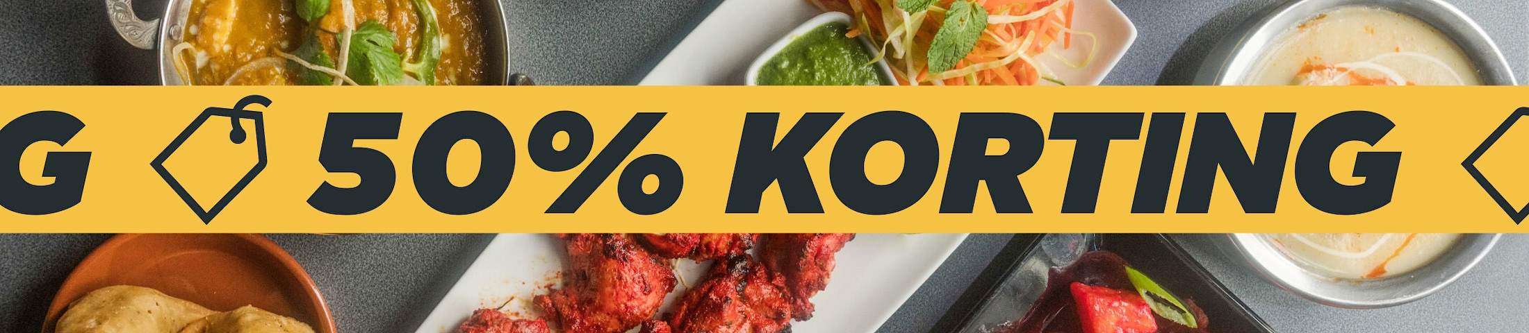 50% KORTING