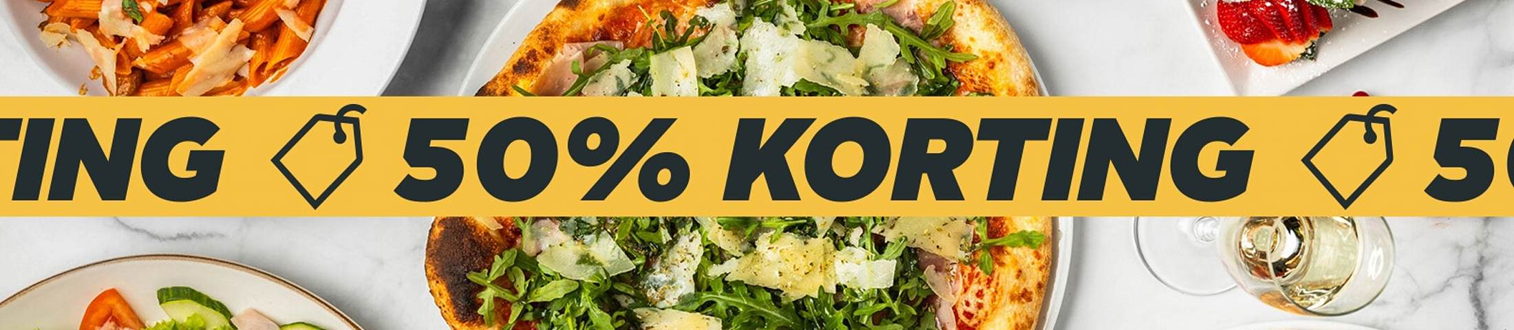 50% korting