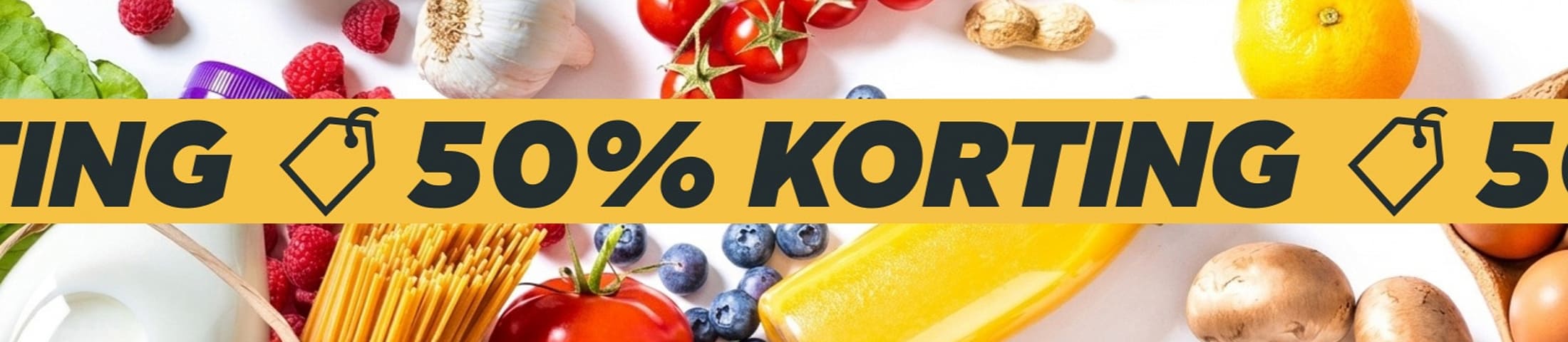 50% KORTING