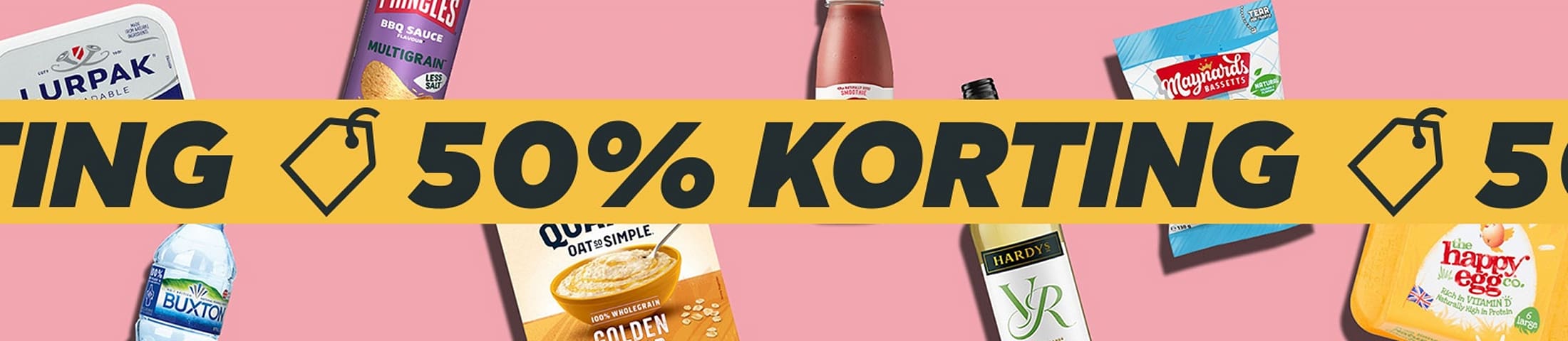 50% korting