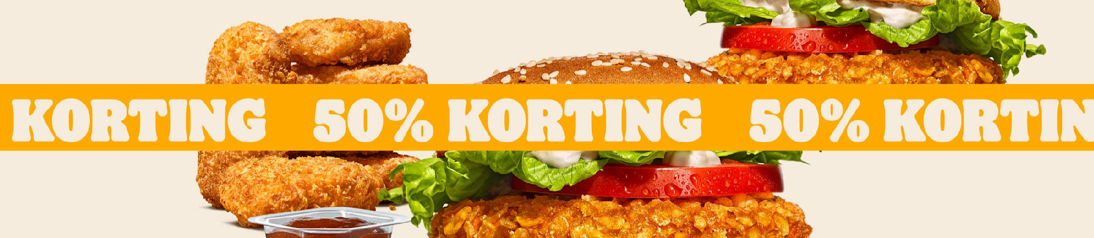 50% korting