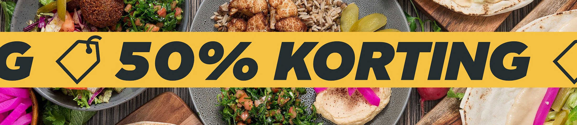 50% KORTING