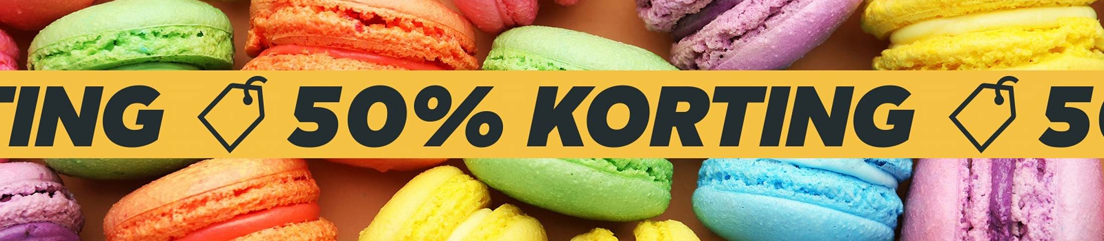 50% KORTING