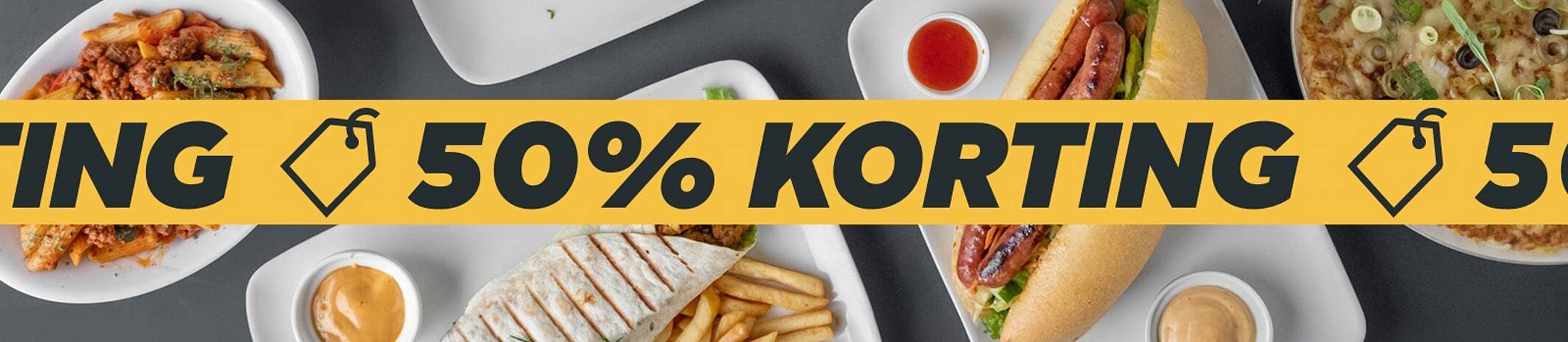 50% KORTING
